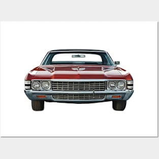 70s Chevrolet Impala Posters and Art